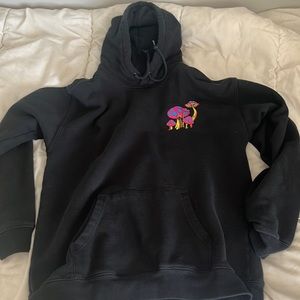 Black Shrooms Hoodie